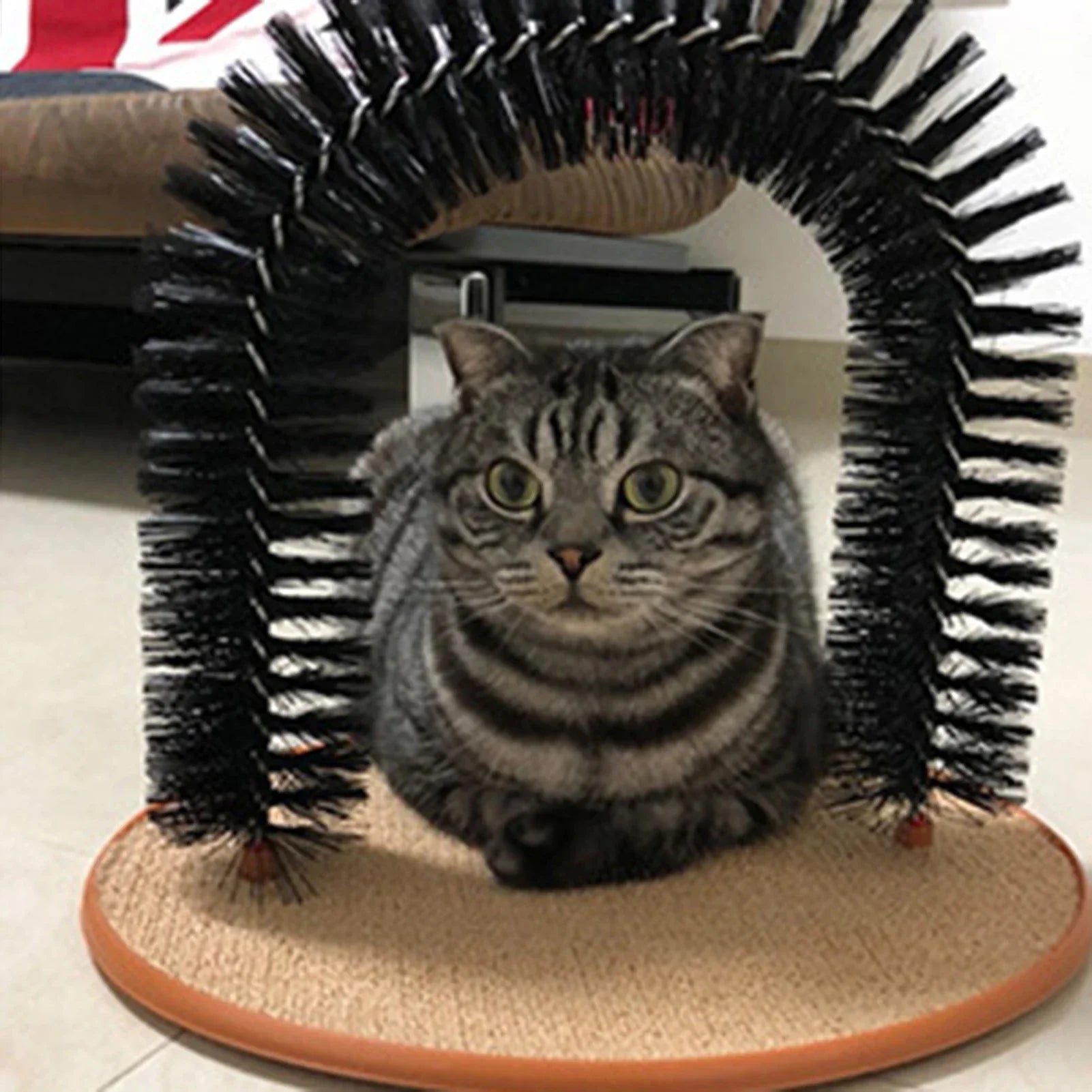 Paws & Claws Cat Arch Self Groomer Massager