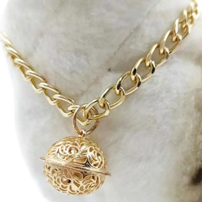 Paws & Claws Cat Chain Collar with Bell