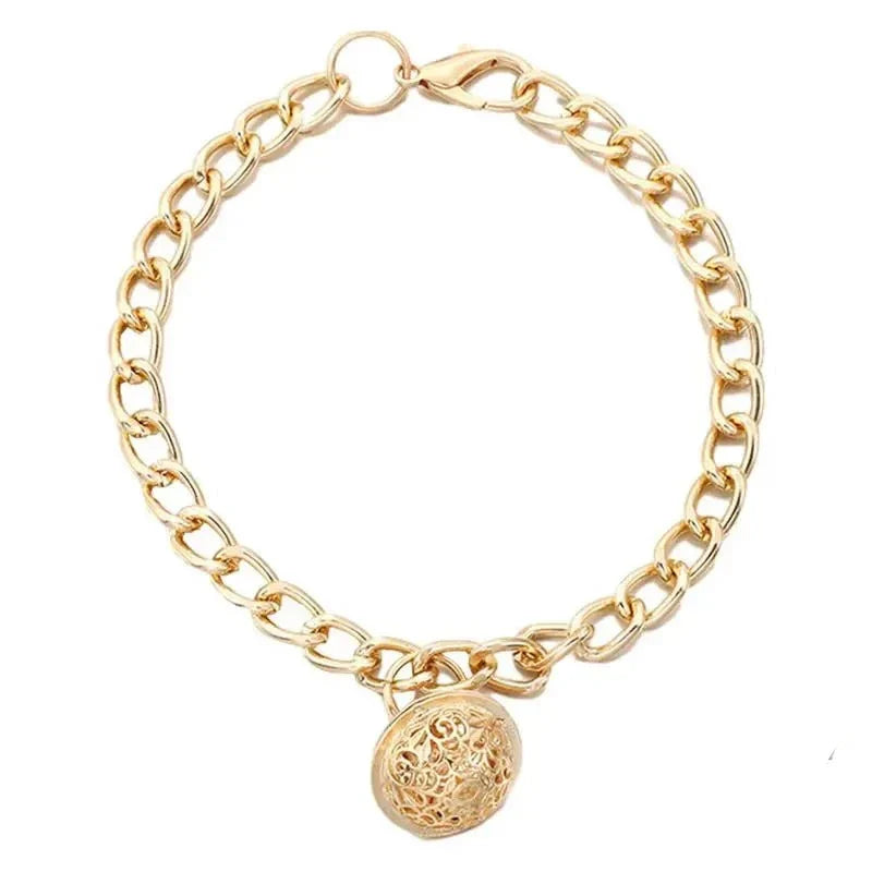 Paws & Claws Cat Chain Collar with Bell